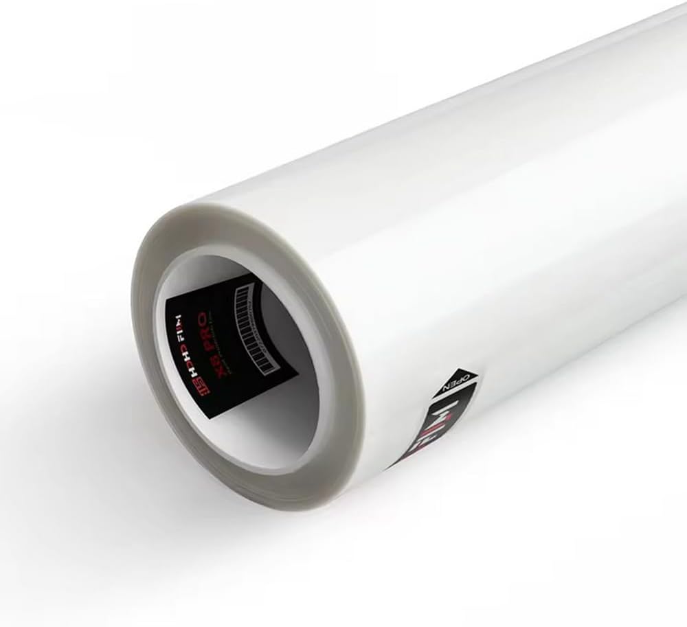 HOHOFILM TPU PPF Hydrophobic Clear Paint Protection Film Self Healing Car Clear Glossy Wrap Film (X8 PRO, 60