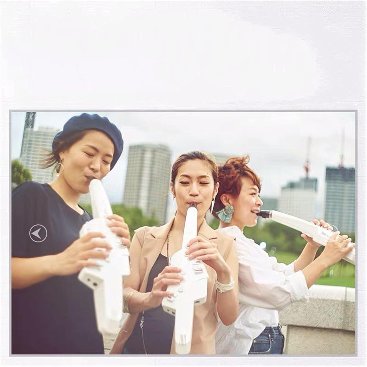 Sax Beginners Kit Digital Saxophone Electric Saxophone is Suitable for Performance-Level Wind Instruments at The Beginning of The School Wind Instrument (Color : 1)