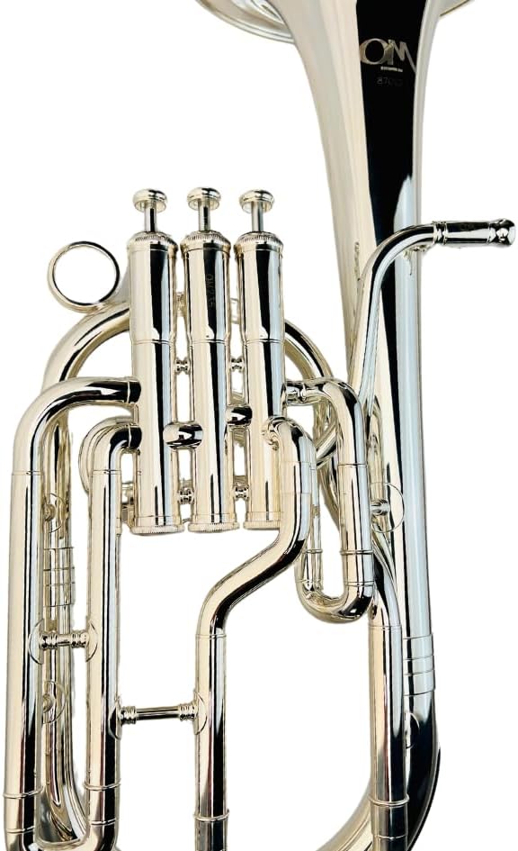 OM Silver Series Alto Horn - AH1 - Charcheta para Banda
