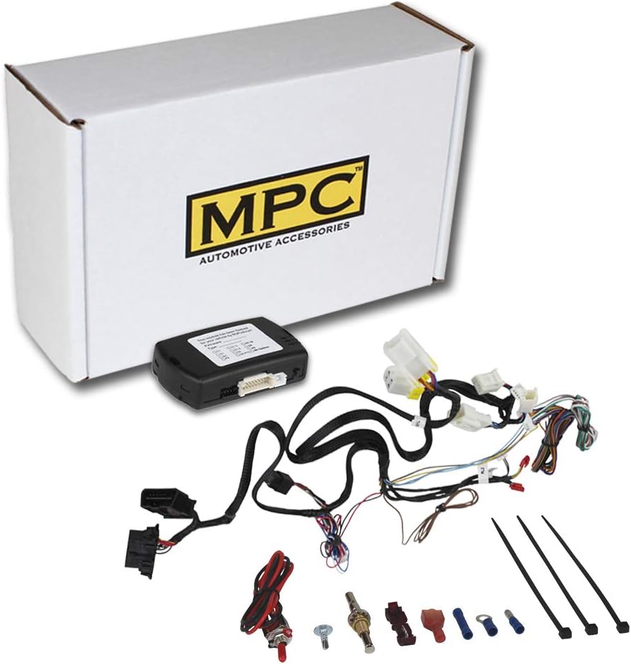 MPC Remote Starter Compatible with 2005-2007 Nissan Titan |Gas| |Key-to-Start| Plugin T-Harness - Factory Remote Activated - Press 3X to Start - Custom Firmware Preloaded