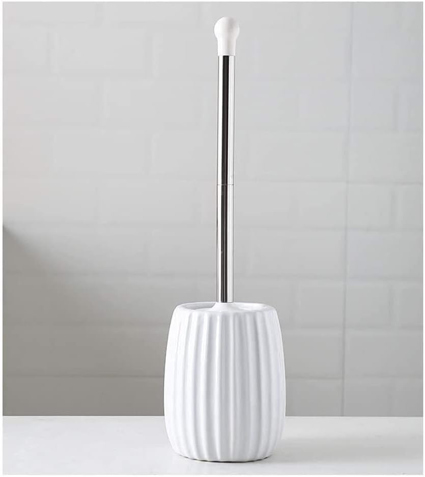 Toilet Brushes Toilet Brush and Holder Toilet Brush and Holder Set, Creative Ceramic Toilet Brush, Deep-Cleaning Toilet Bowl Brush for Bathroom Toilet Cleaning Toilet Brush Holder Toilet Brush w