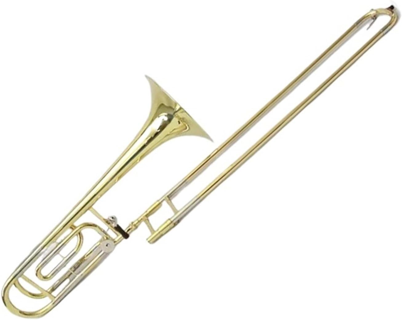 Professionals euphonium High Grade Chinese Brass Instruments Tenor Trombone Bb/F Gold Lacquered Trombone