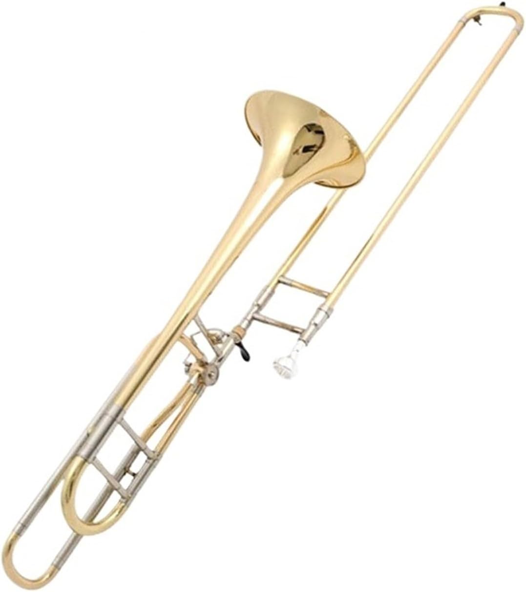 Tenor Trombone Professional Instrument Gold Lacquer B Flat