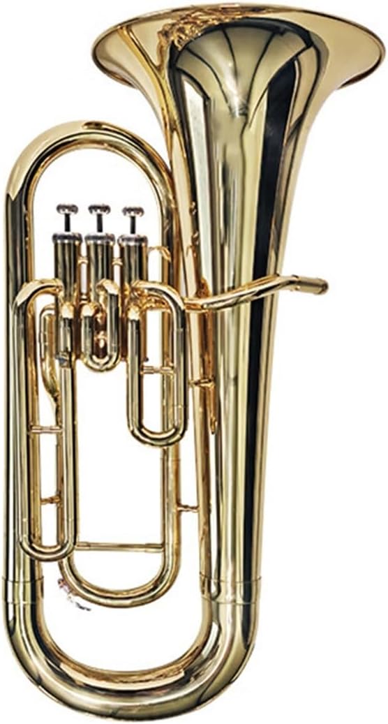 Euphonium In B Flat Major Three Key Brass Instrument Upright Euphonium All-brass Instrument