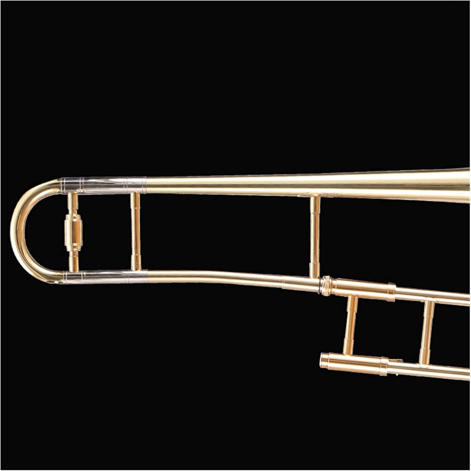 TSTS Professional B-Flat Tenor Trombone Musical Instrument Suitable for Beginners in Playing Students Beginner Trombone