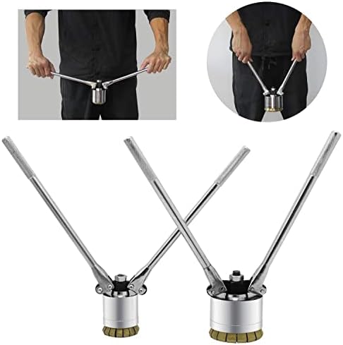 Manual Barrel Sealing machine200l /53 Gallon Drum Cap Seal Barrel Crimping Tool, 35&70mm Crimper Sealer, Manual Barrel Sealing Machine, Used in Liquid Packaging Industries,Small