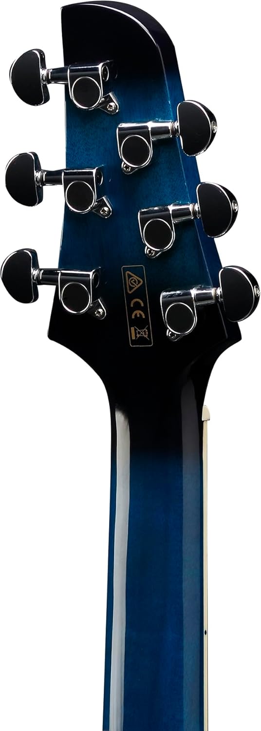 Ibanez TCY10E Talman Acoustic-Electric Guitar - Transparent Blue Sunburst High Gloss Bundle with Gig Bag, Strap, D'Addario Strings, Picks, Austin Bazaar Instructional DVD, and Polishing Cloth