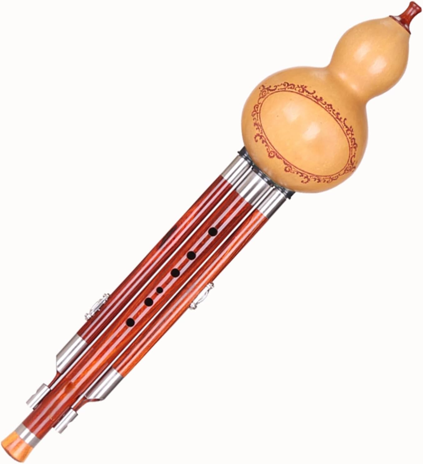 Hulusi flute, Redwood Performance Type Hulusi C Key B Flat Key D Key G Key F Key Instrument(F Key)