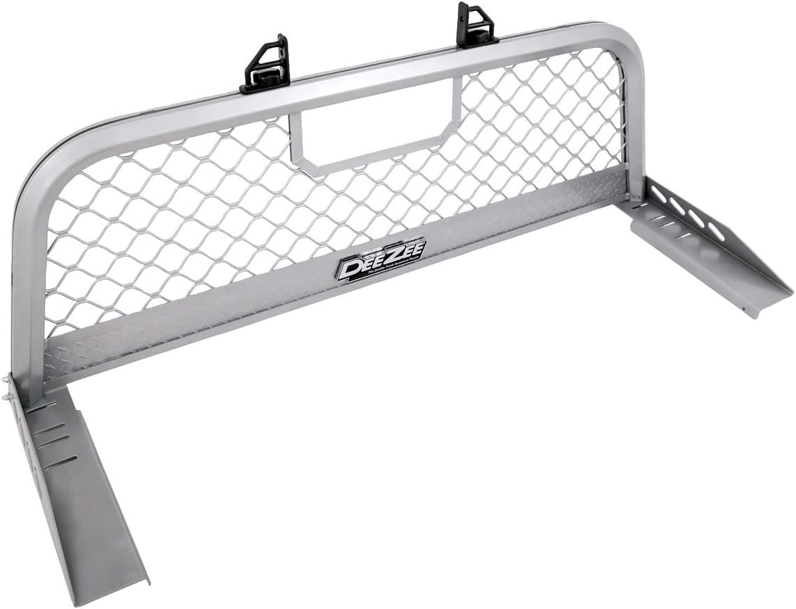 Dee Zee DZ95070R Silver Aluminum Mesh Cab Rack