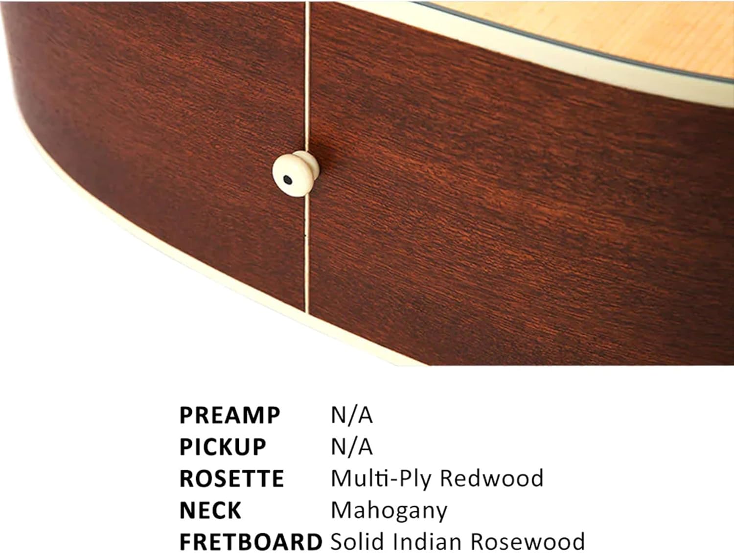 Parkwood S21 Dreadnought Body Acoustic Guitar - Natural