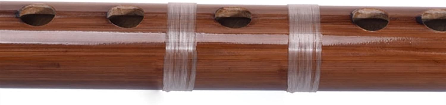 Chinese Bamboo Flute Chinese Tradition Bamboo Flute Two-Section Dizi Transverse Wind Music Instrument Chromatically Toned C Key