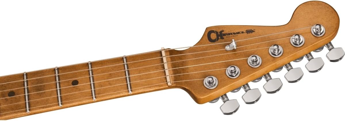 Charvel Rick Graham Signature Pro-Mod DK24 2PT CM MPL Electric Guitar - Worn Shell Pink