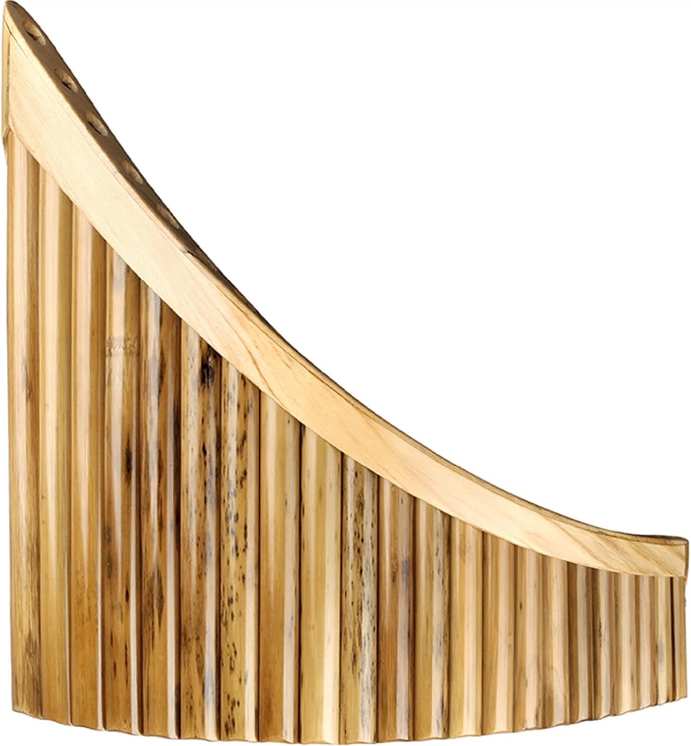 TSTS Beginner Pan Flute 22 Pipes Pan Flute C Key Bamboo Musical Instruments Woodwind Instrument Handmade Pan Pipes (Color : Left Hand)