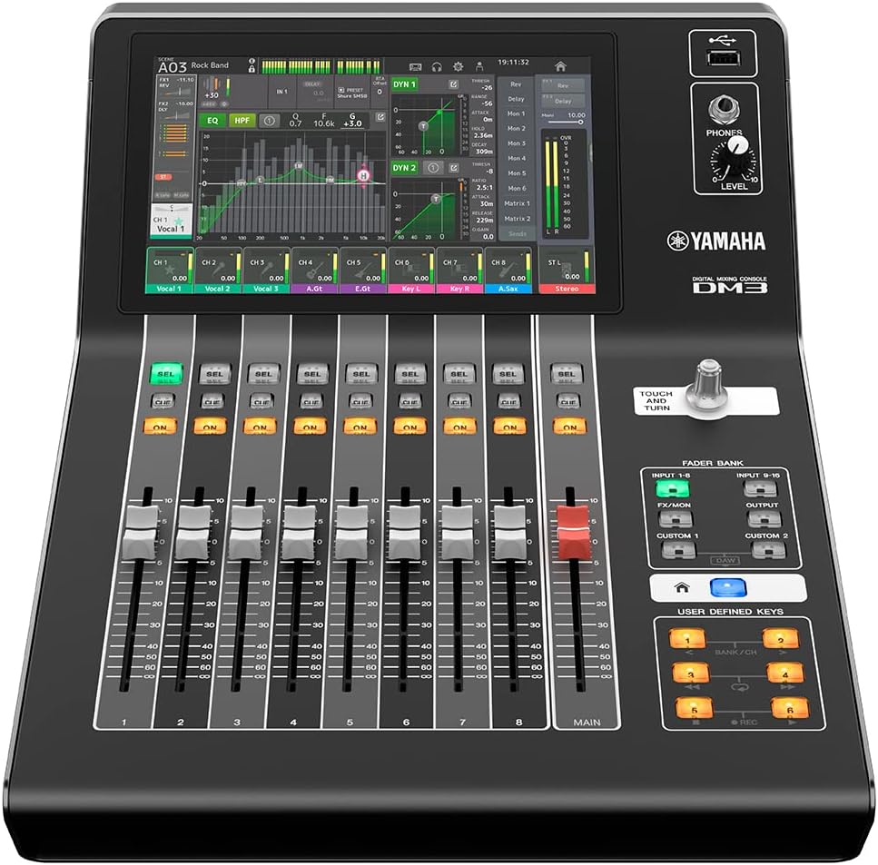 Yamaha DM3 Standard DM3S Compact Digital Mixer without Dante