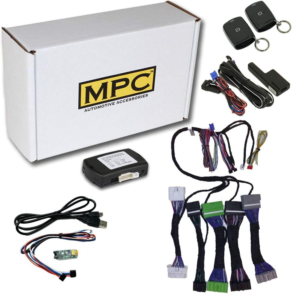 MPC Remote Start Kit Compatible with Nissan Rogue 2014-2020 - Gas - Includes (2) Ultra-Compact Extended Range 1-Button Remotes - Up to 1,500 ft - USA Based Tech Support