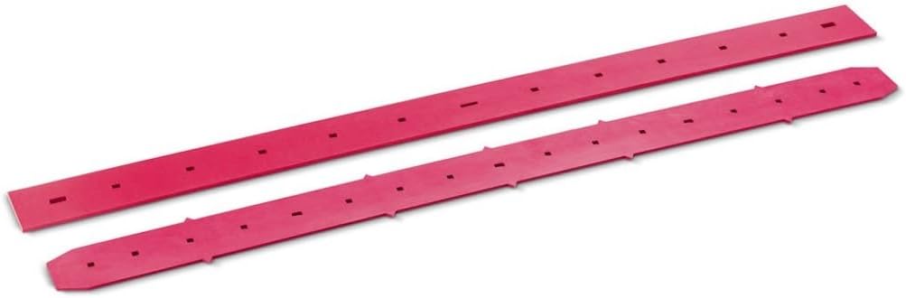 TTS Products 32-KA44000110 Rear Squeegee Set Prematek® / Red Gum for Karcher – 4.400-011.0 Replacement