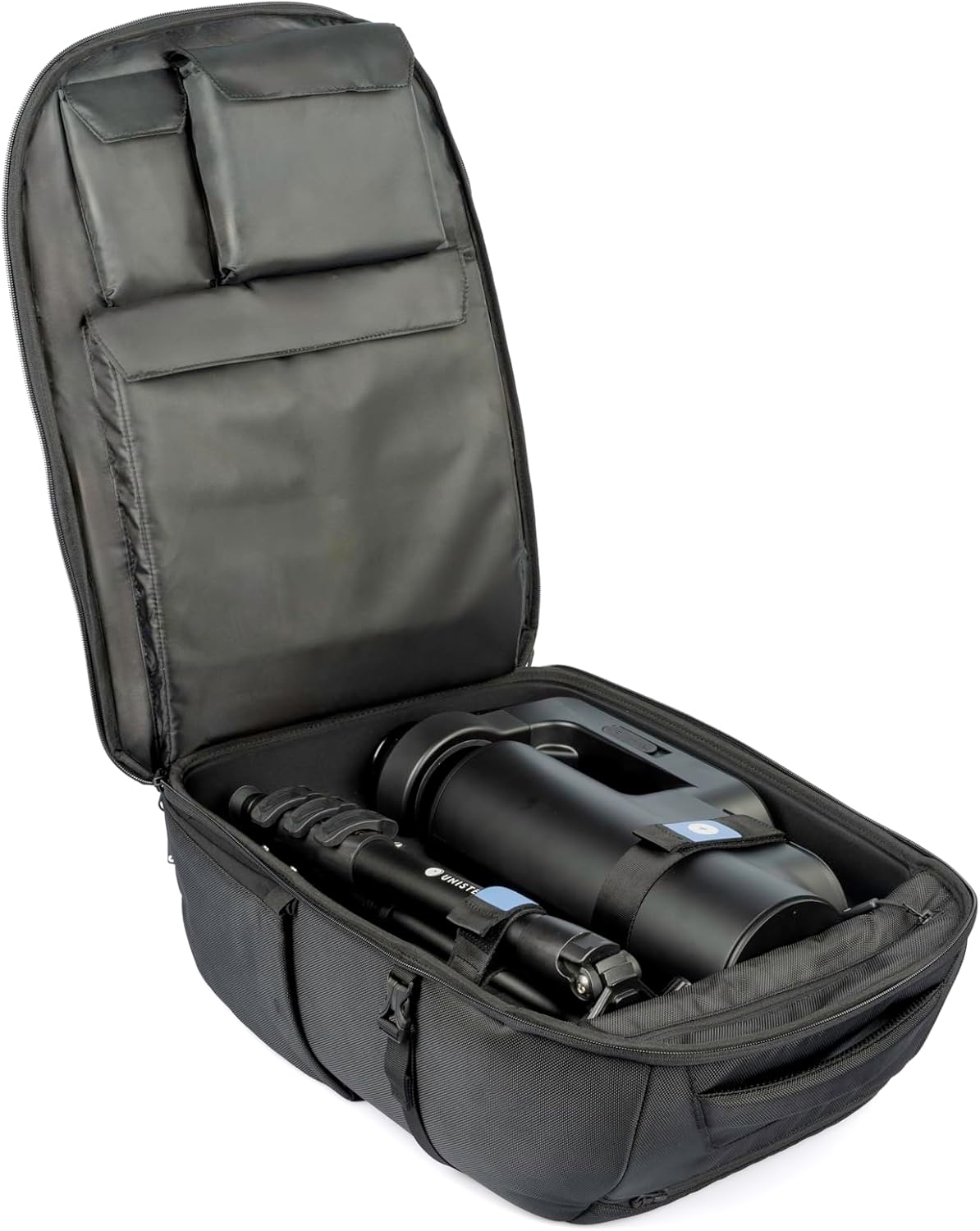 Unistellar Transportation Backpack for ODYSSEY PRO & ODYSSEY - Reinforced Fabric, High Density Foam - Protects Your Telescope from Shock During Transport and Storage