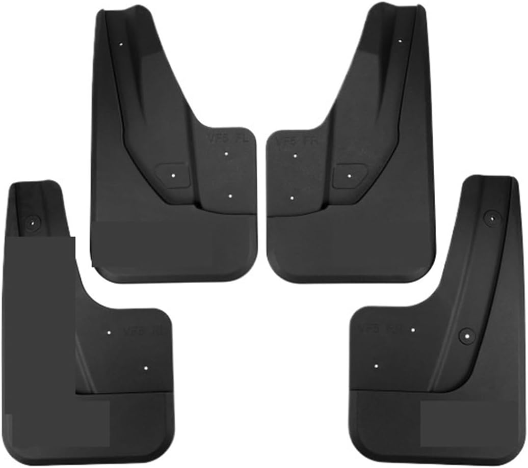 Front Rear ABS Black Exterior Car Modification Accessories Set 4pcs 2022-2025