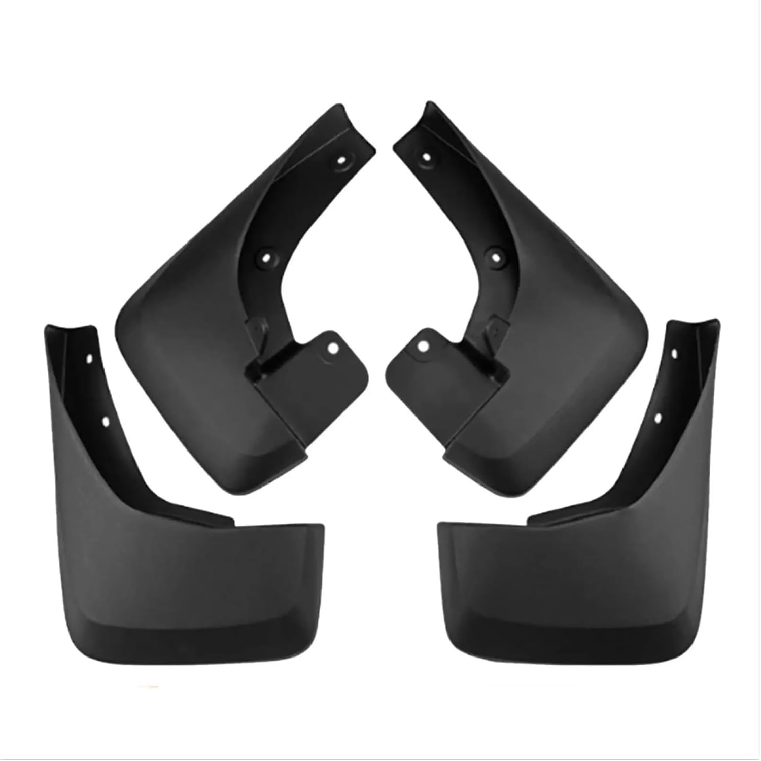 Car Mud Flaps Compatible For Nissan Frontier Compatible For Navara S/SV 23-24 Black Car Mudguard Reduce Dust Resist Tire Dirt Car Accessories Tools