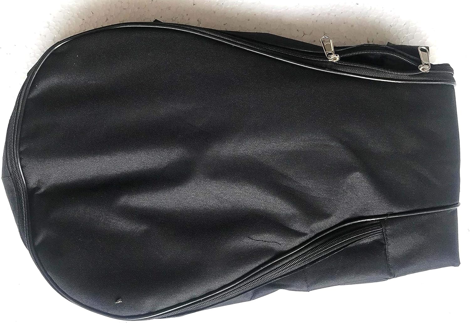 Sitar Cover Padded Nylon Bag With Zipper Pockets Shoulder Strap for Single Tumba, Medium