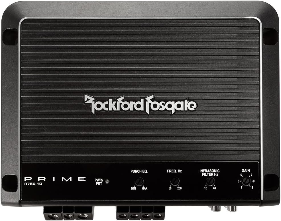 Rockford Fosgate R750-1D Mono Block Class D Amplifier