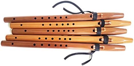 Heartwood Cedar Native American Style G Flute Package with Book and Flute Bag by Stellar Flutes