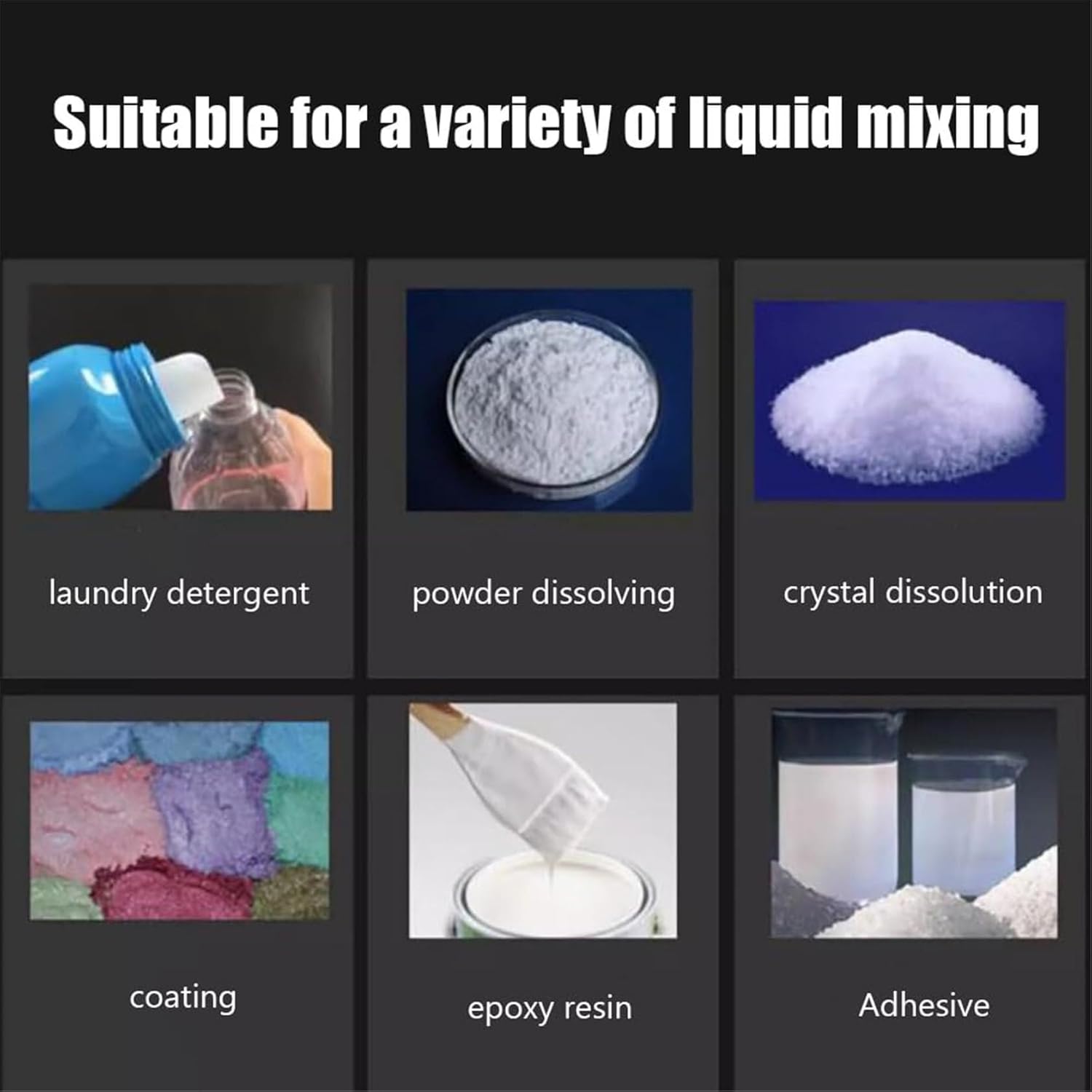 1 Ton IBC Paint Stirring Machine, 980W Electric Tank Mixer Machine with Support Hanger, Paint Mixing Equipment for Ink Dissolver Agitator