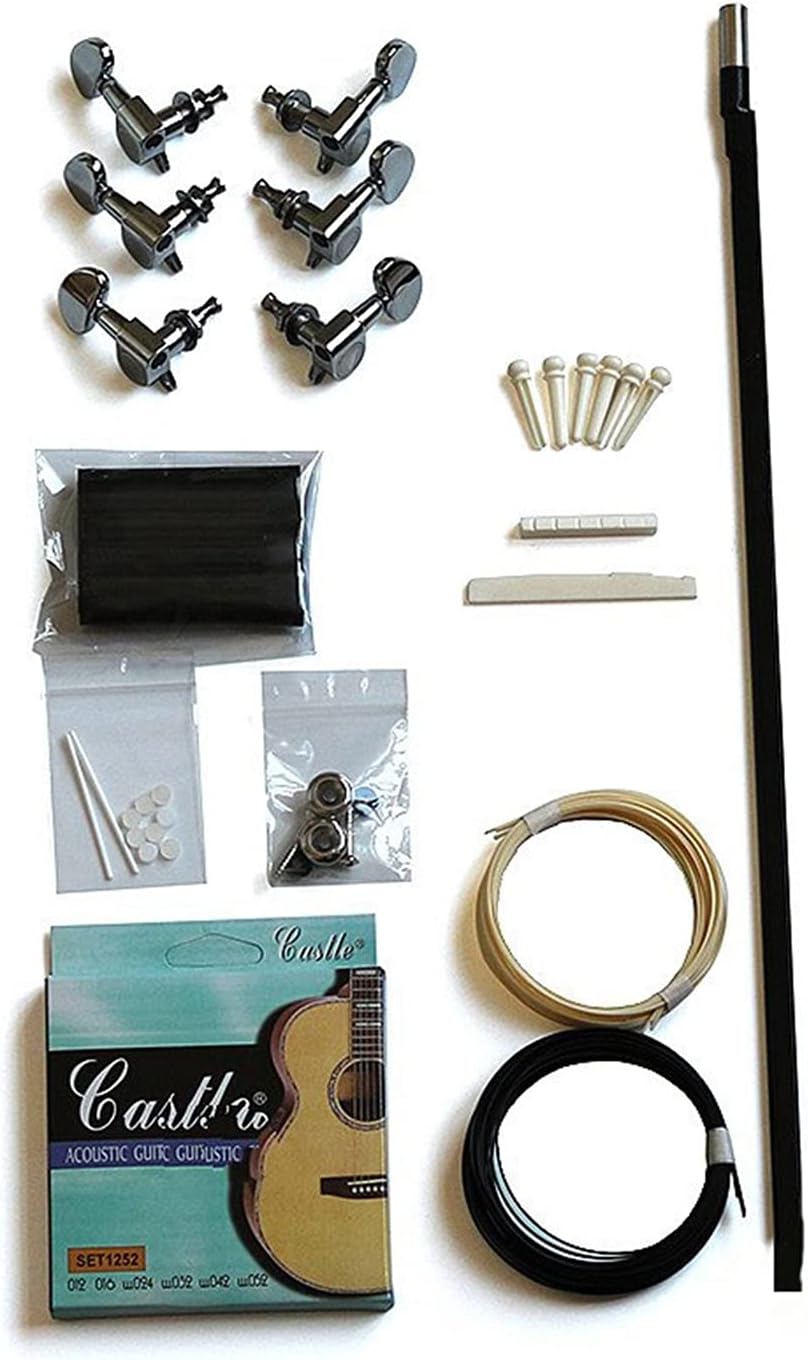 Unfinished Guitar Kit 1 Set DIY 41