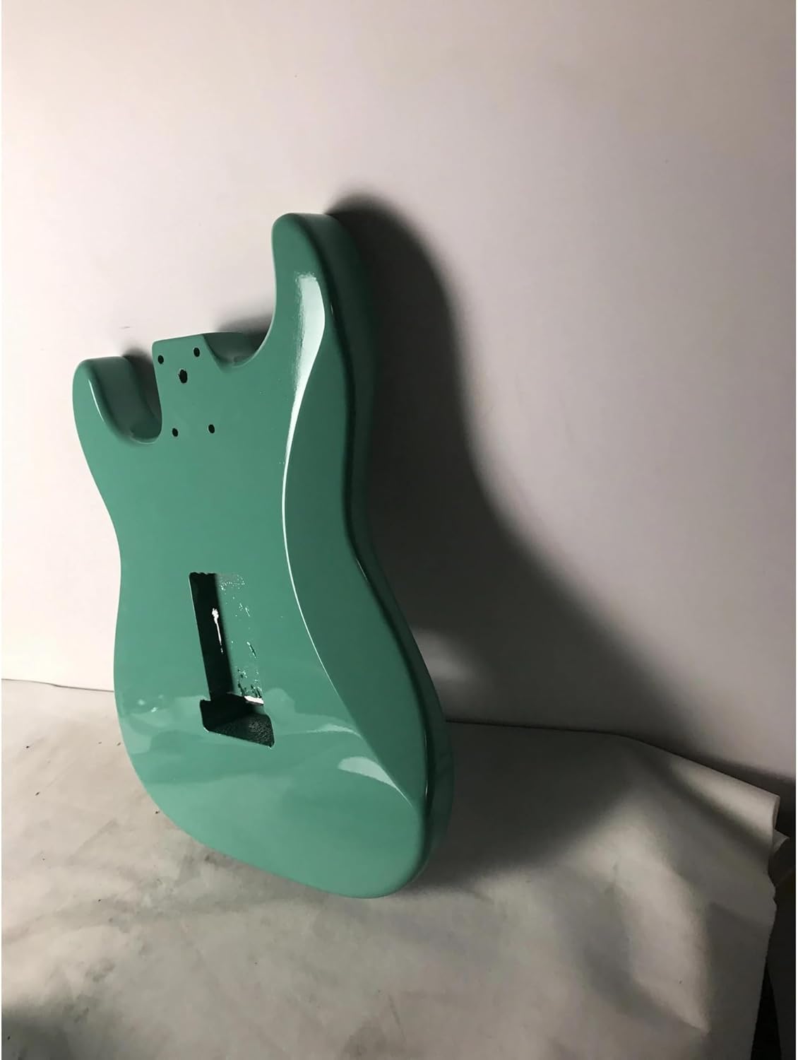 Surf Green Electric Guitar Body Unfinished DIY Guitar Part FOR ST Guitar Body