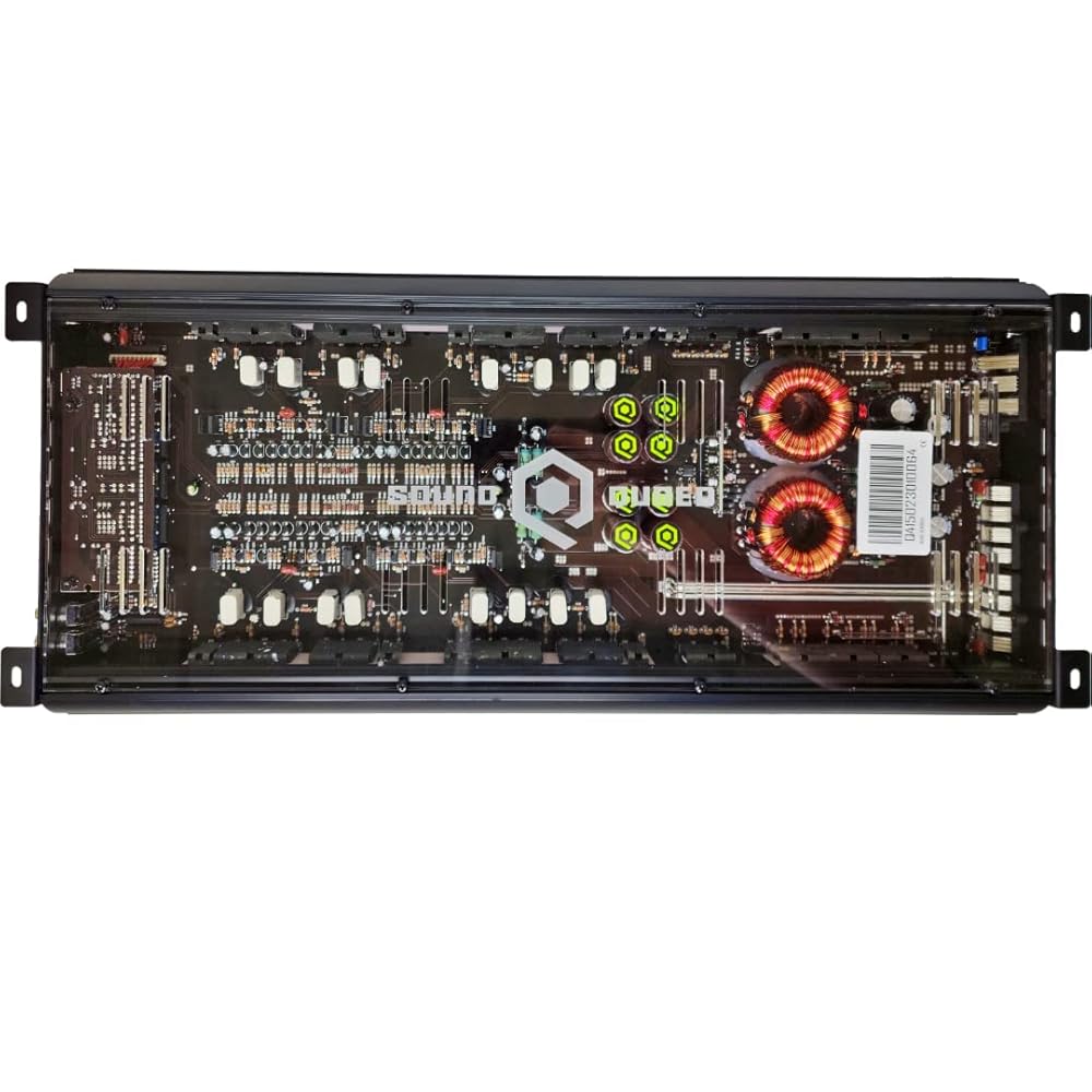 SoundQubed Q4-150 4 x 150W RMS 4-Channel Full Range Class AB Car Audio Amplifier with Remote Gain Control