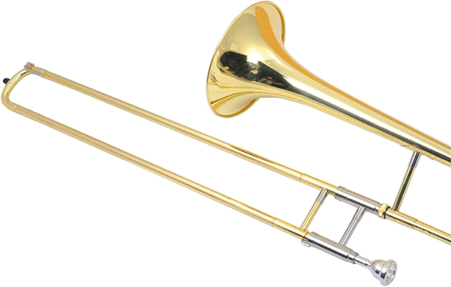Student Trombone Music High-Grade Gold Lacquer Trombone Trombone Kit