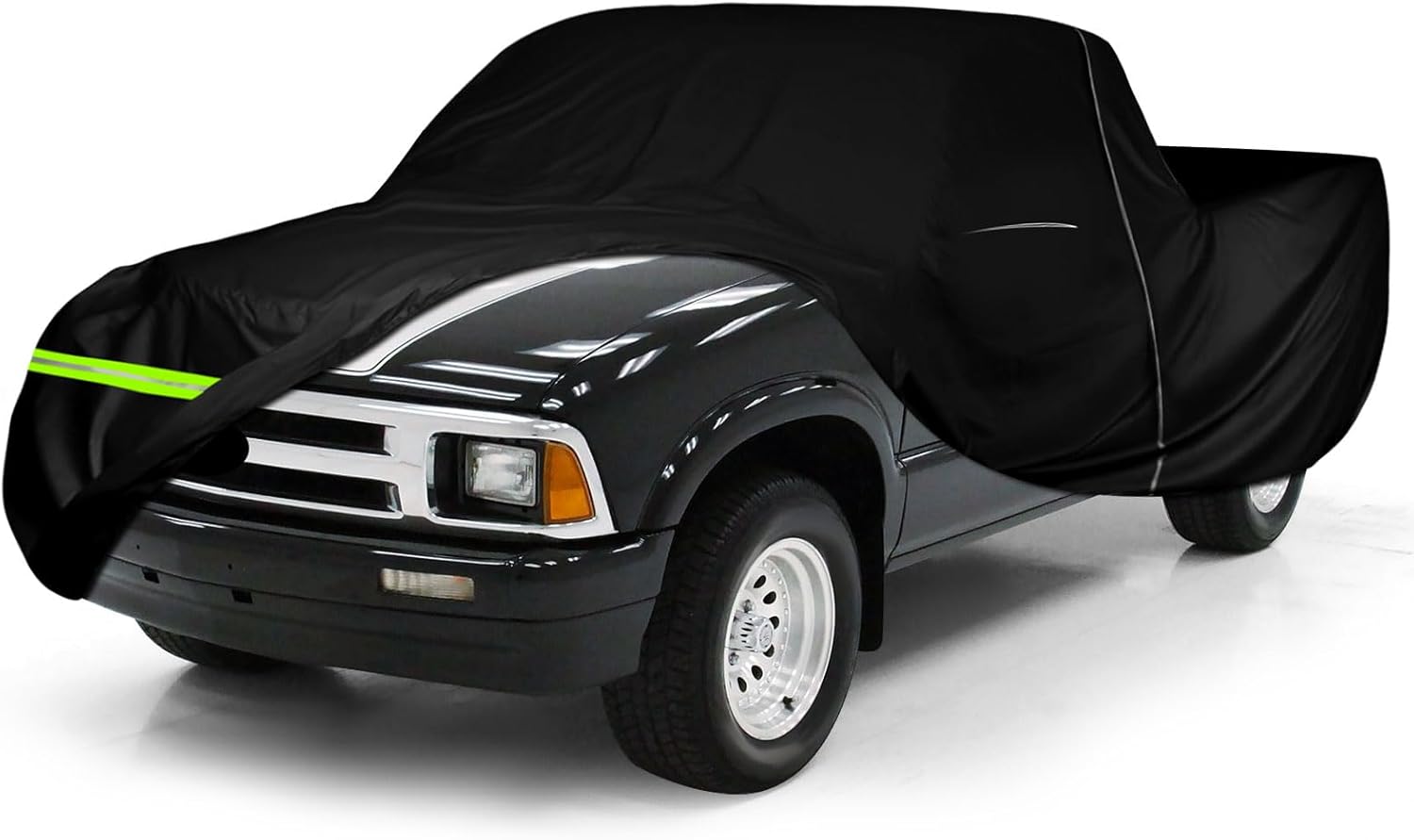 Waterproof Car Cover Compatible with Chevrolet S10/GMC S15/Sonoma Regular Cab 6ft Short Bed Accessories 1994-2004, 210T All Weather Car Covers with Inner Cotton for Dust Snow Rain Hail Protection