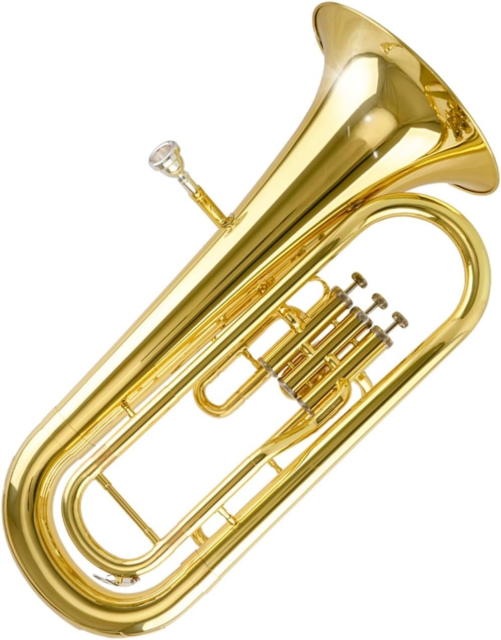 B Flat Euphonium Gold Suitable For Beginners Euphonium All-brass Instrument