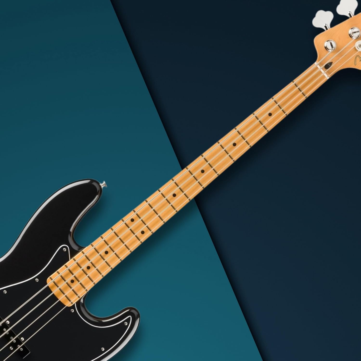 Fender Player II Jazz Bass - Black with Maple Fingerboard