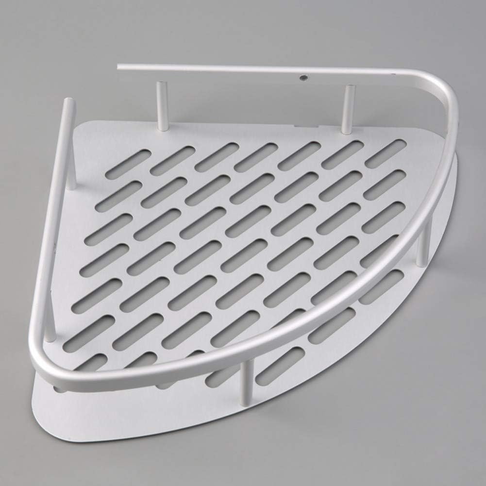 Bathroom Corner Stand Aluminum Bathroom Corner Shelf Shower Wall Mount Corner Shelf Holder Bathroom Accessories Storage Organizer Tool Storage Basket