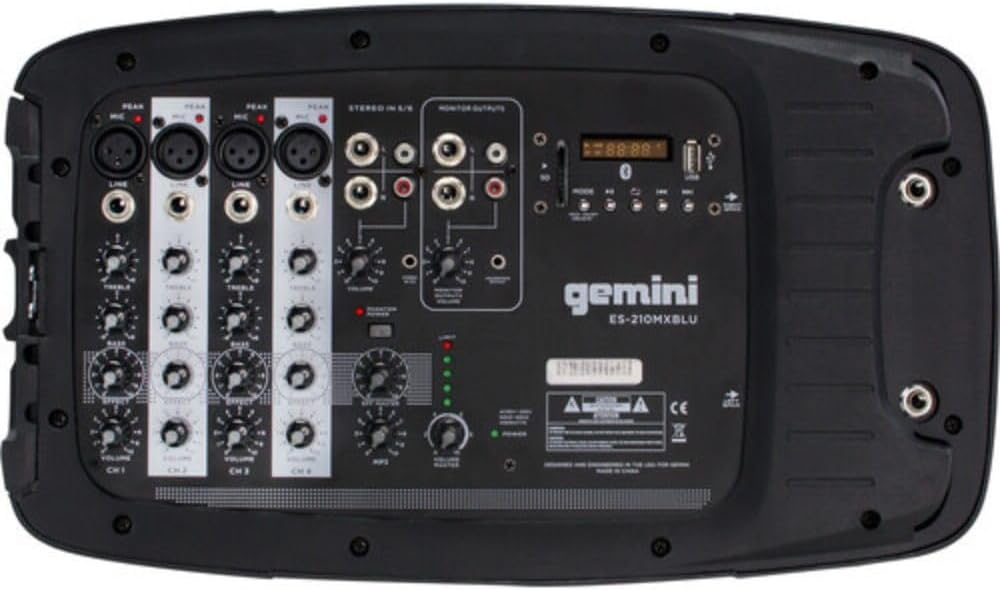 Gemini ES-210MXBLU-ST 600W 10