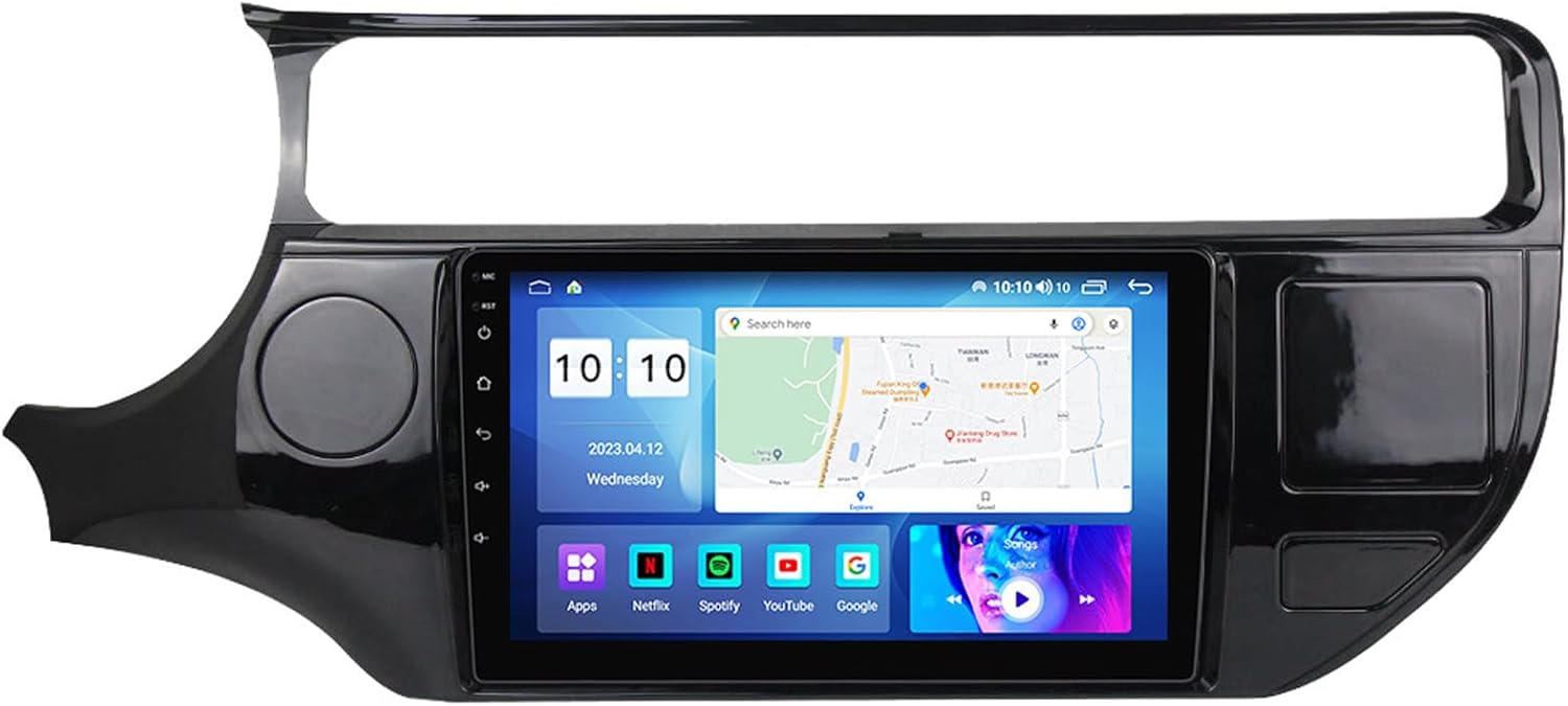 12V 9 Inch Car Stereo with Bluetooth Car Radio for KIA Rio 2011-2017 Android 12 Support GPS Navigation Android Auto DSP Cooling Fan Car Play