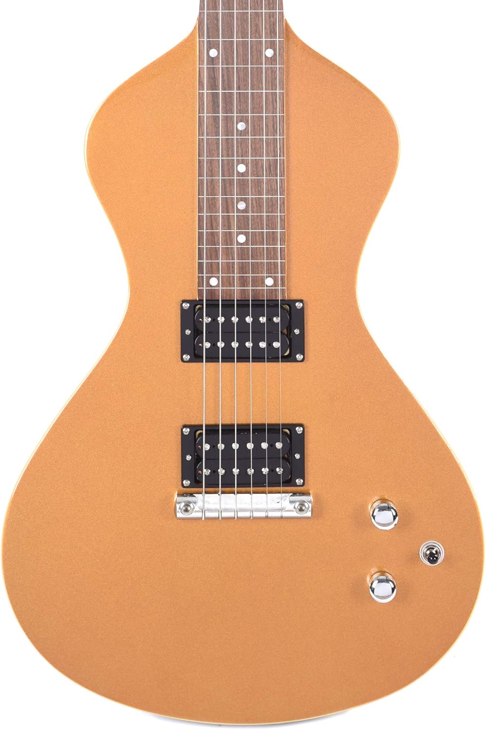 Asher Guitars Electro Hawaiian ® Junior Lap Steel Gold Top w/Gig Bag