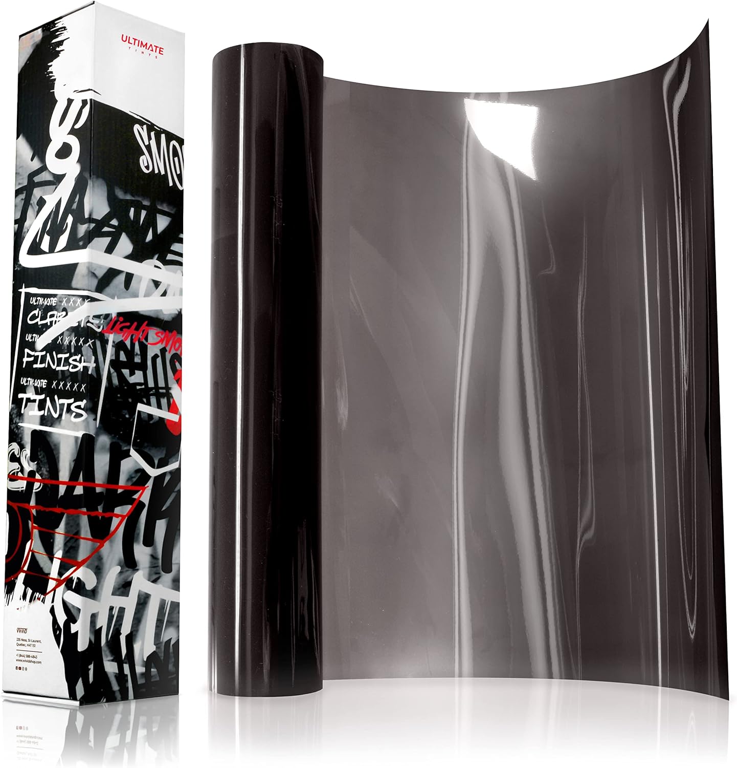 VViViD+ Ultimate Headlight Taillight Tint Vinyl Wrap (16