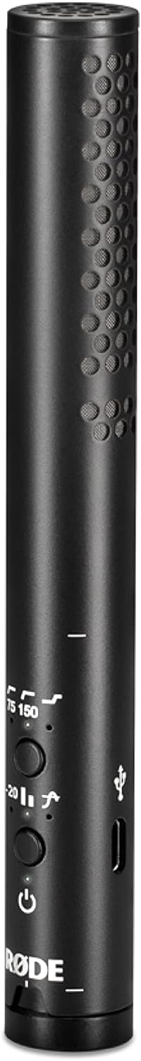 Rode VideoMic NTG Camera-mount Shotgun Microphone,Black