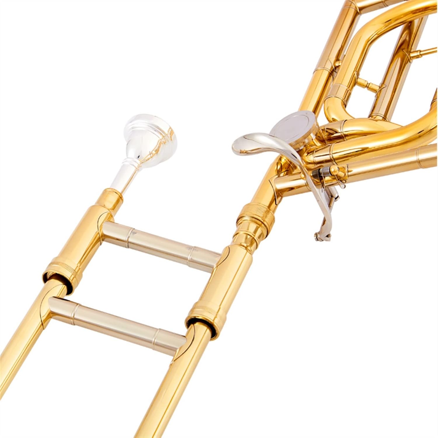 FLFL Student Trombone B Flat Tenor Trombone Suitable for Students and Beginners