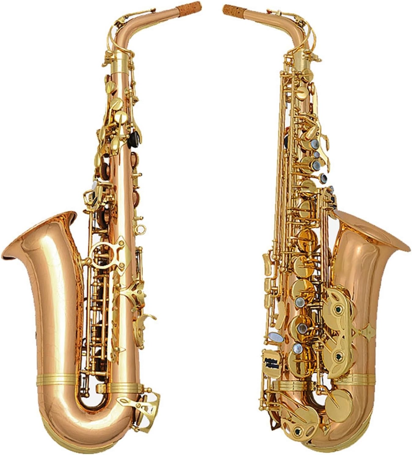 E Flat Phosphorus Copper Tube Saxophone Adult Professional Playing Saxophone Wind Instrument