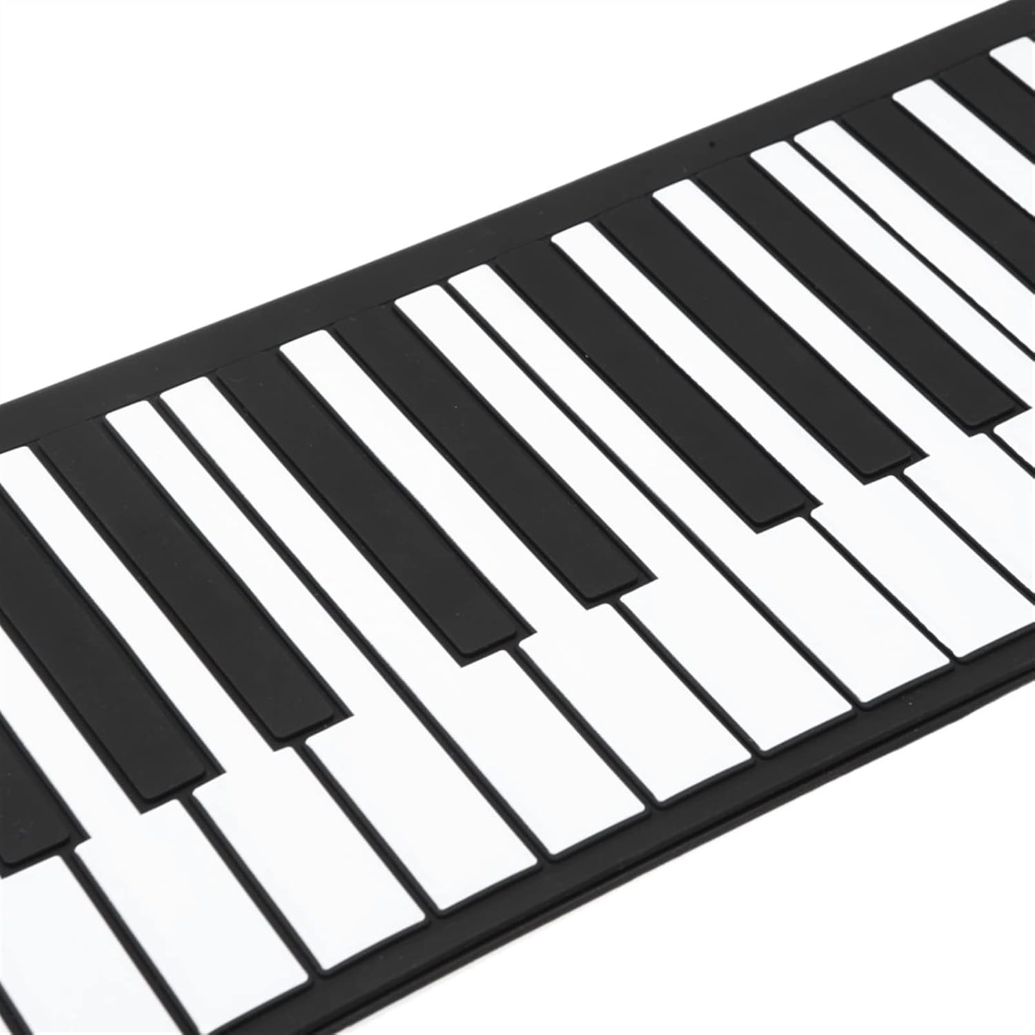 TSTS Piano Foldable Portable 61 Keys Flexible Roll Up Piano USB Electronic MIDI Keyboard Hand Rolled Musical Instrument