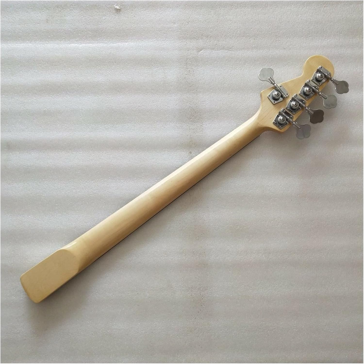 Maple 20 Frets Bass Guitar Neck Part with Tuners 5 String Maple Fingerboard 34 Inch Guitar ​Neck Replacement