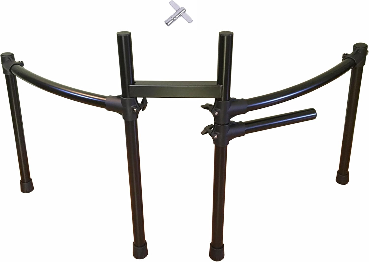 Roland MDS-Compact Drum Rack Stand (Frame Only-No Mounts) and Silverline Audio Drum Key Bundle