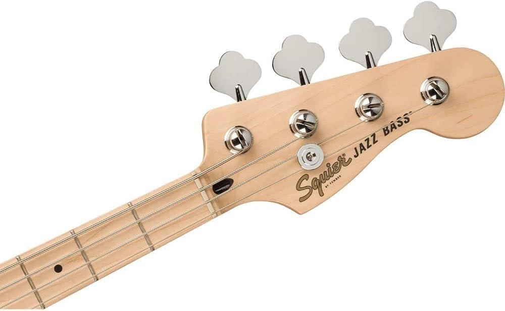 Squier Jazz Bass Bundle - Maple Fingerboard, 3-Color Sunburst with Fender Accessories