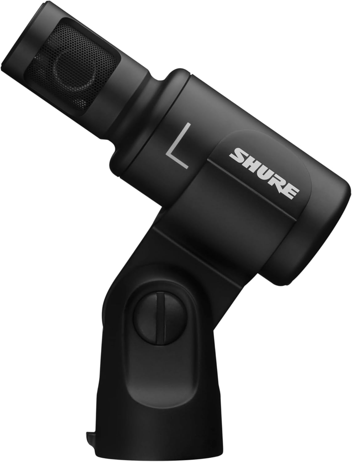 Shure MV88+ Stereo USB Microphone - Condenser Microphone for Streaming and Recording Vocals & Instruments, Mac & Windows Compatible, Real-Time Headphone Monitoring Output, Travel Friendly - Black