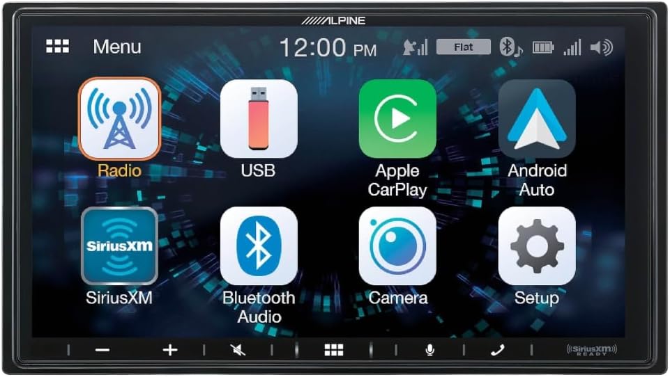 Alpine iLX-W650 Digital Media Receiver w/CarPlay & Android Auto