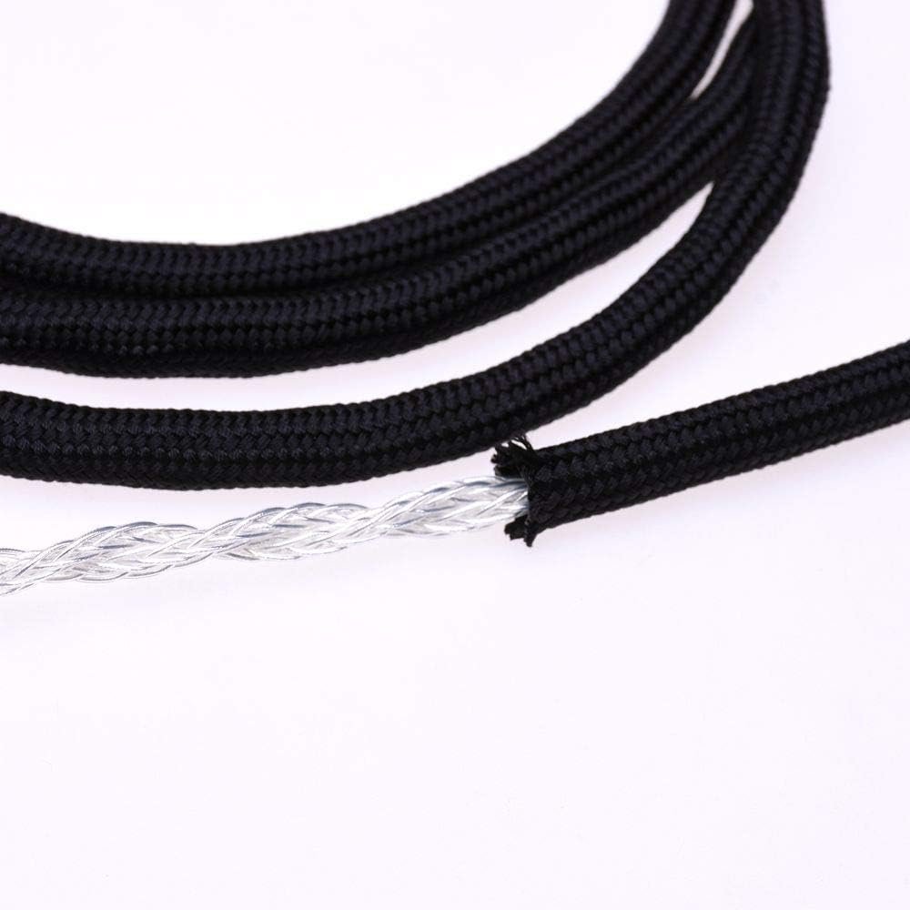 1.2M 1/4 6.35mm 16 Cores Silver Plated Headphone Upgrade Cable for Audeze LCD-2 LCD-3 LCD-4 LCD-X LCD-XC ZMF Eikon Auteur