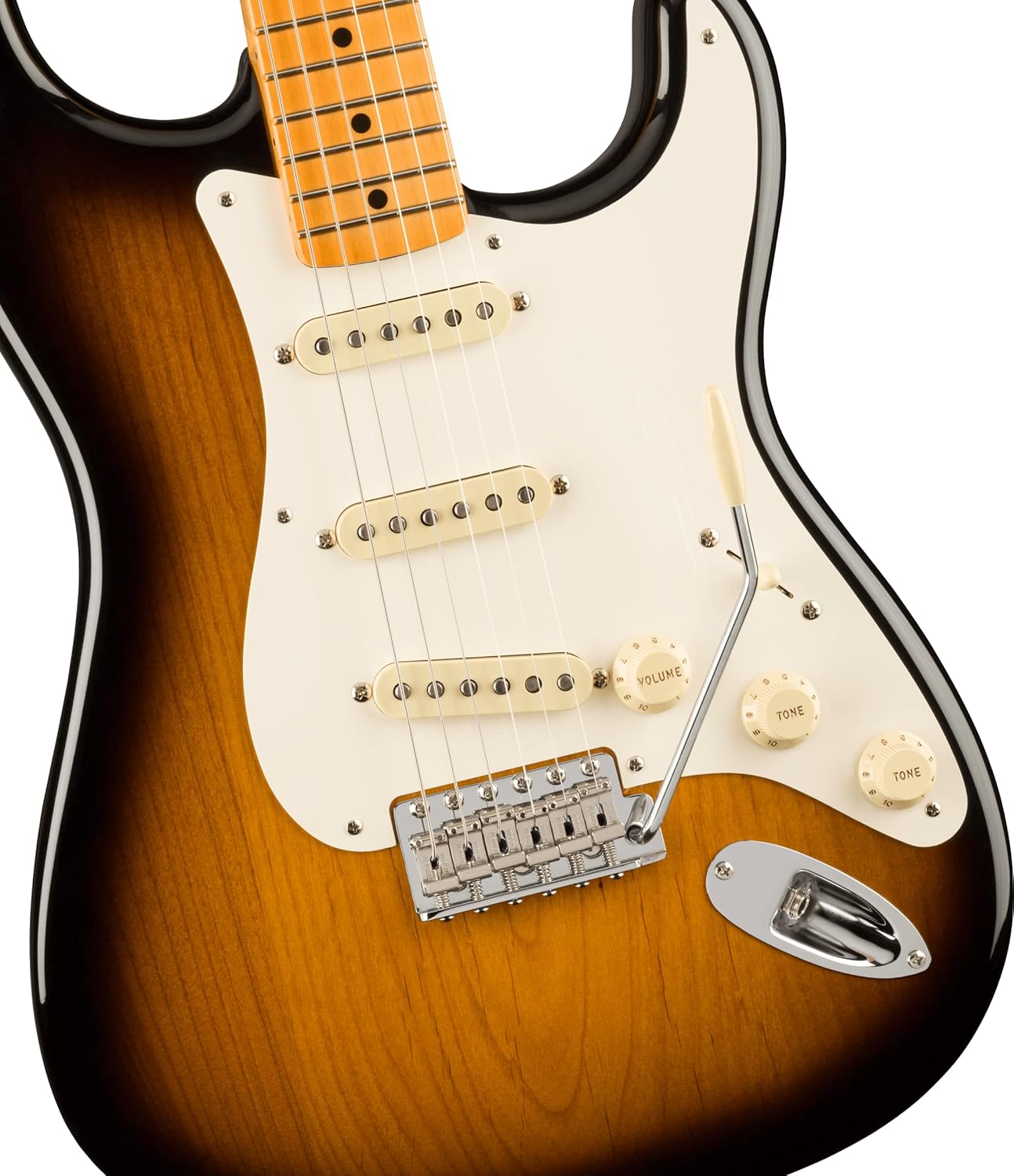 Fender American Vintage II 1961 Stratocaster Electric Guitar, Olympic White, Slab Rosewood Fingerboard